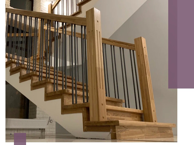 Реставрация деревянных и металлических лестниц в Чебоксарах