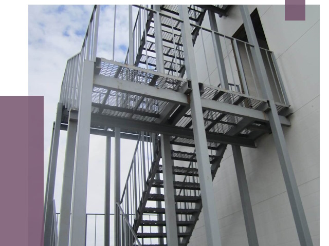 Монтаж пожарных лестниц в Чебоксарах от 7816 руб.