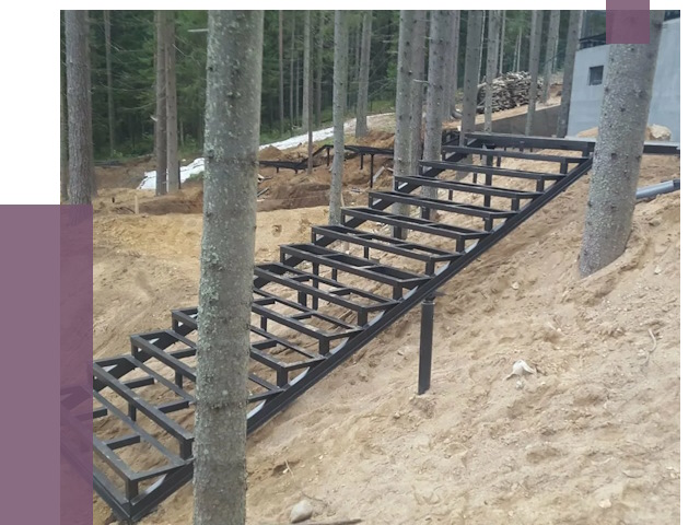 Монтаж металлических лестниц в Чебоксарах от 13626 руб. 