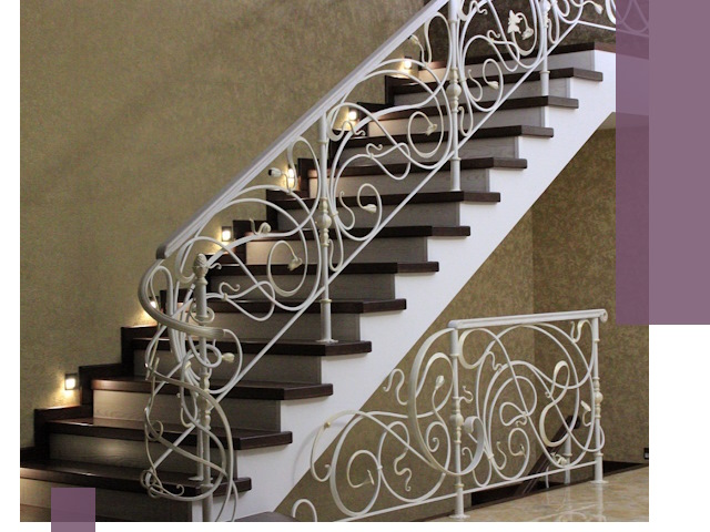 Кованые лестницы под ключ в Чебоксарах — изготовление и монтаж