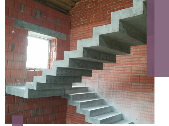 Бетонные лестницы под ключ в Чебоксарах: монтаж, демонтаж, ремонт