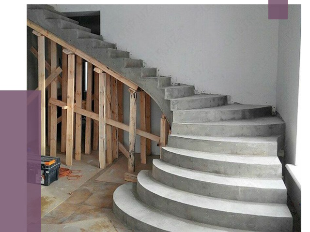 Изготовление бетонных лестниц под ключ в Чебоксарах от 20054 руб. | ПРОЛЁТ-Чбк