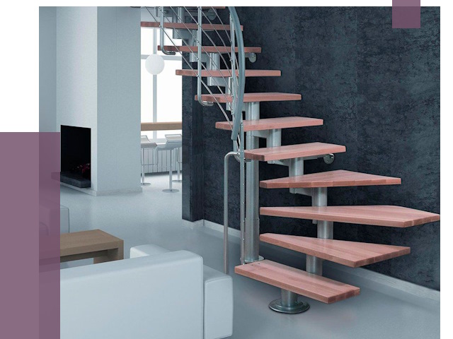 Модульные лестницы в Чебоксарах от 16969 руб. — купить в ПРОЛЁТ-Чбк