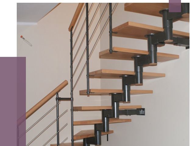 Изготовление модульных лестниц в Чебоксарах от 11570 руб. 