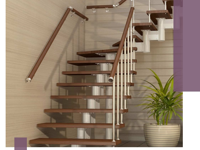 Изготовление модульных лестниц под ключ в Чебоксарах