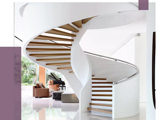 Винтовые лестницы в Чебоксарах под ключ от 48849 руб. | ПРОЛЁТ-Чбк