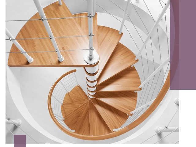 Изготовление винтовых лестниц под ключ в Чебоксарах