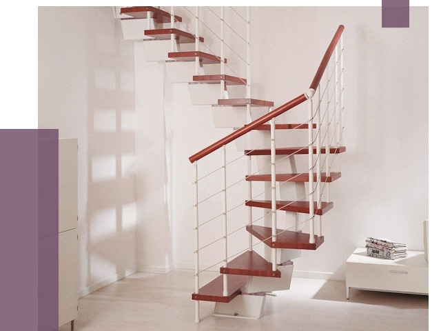 Изготовление лестниц на больцах в Чебоксарах от 9770 руб. | ПРОЛЁТ-Чбк