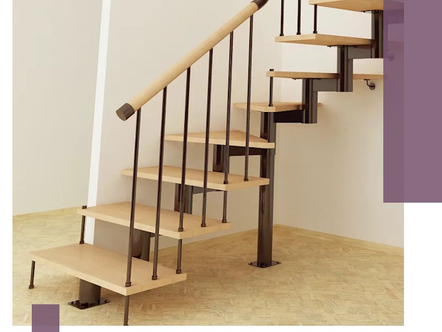 Монтаж лестниц на больцах в Чебоксарах — быстро и надежно