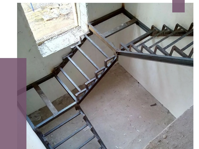 Монтаж лестниц на металлокаркасе в Чебоксарах от 12855 руб. — ПРОЛЁТ-Чбк