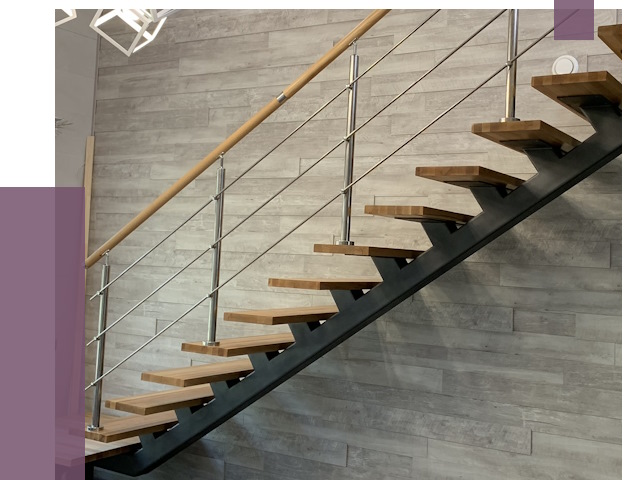 Изготовление лестниц на монокосоуре в Чебоксарах от 76616 руб. 