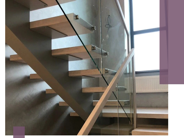 Изготовление лестниц на монокосоуре в Чебоксарах с монтажом и гарантией