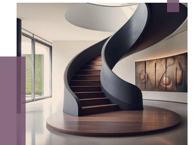 Элитные лестницы под заказ в Чебоксарах от 190254 руб. — ПРОЛЁТ-Чбк