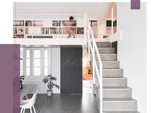 Лестницы для двухуровневой квартиры в Чебоксарах от 177399 руб. | ПРОЛЁТ-Чбк