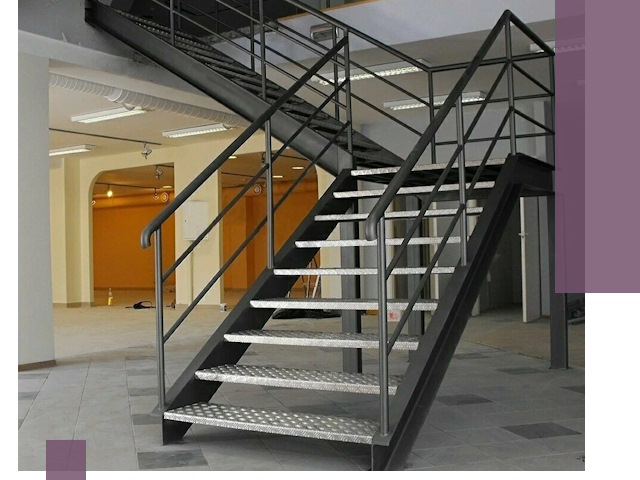 Лестницы для офиса в Чебоксарах: изготовление, монтаж, демонтаж