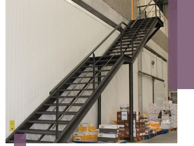 Лестницы для производства в Чебоксарах — изготовление и монтаж