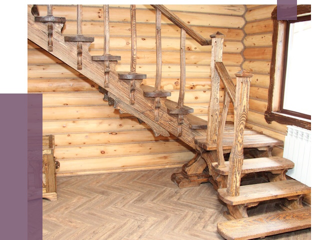 Лестницы в баню в Чебоксарах от 19231 руб. — изготовление | ПРОЛЁТ-Чбк