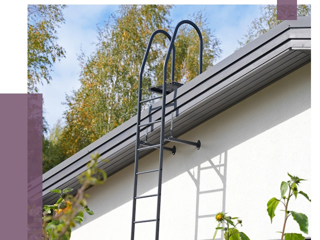 Лестницы на крышу в Чебоксарах от 19231 руб. — монтаж и монтаж ПРОЛЁТ-Чбк