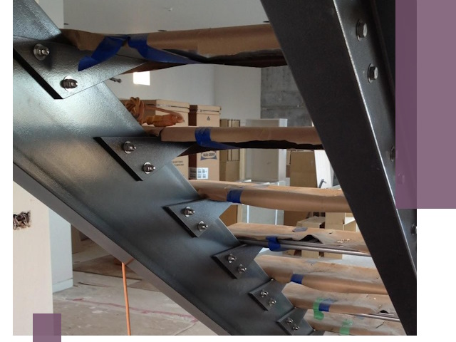 Усиление лестничных конструкций и усиление опор в Чебоксарах