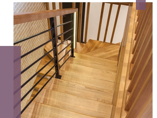 Лестницы из ясеня в Чебоксарах под ключ от 10078 руб. 