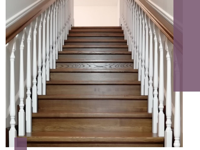 Лестницы из ясеня на заказ в Чебоксарах — изготовление и монтаж