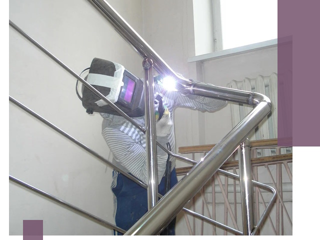 Монтаж перил и ограждений качественно в Чебоксарах