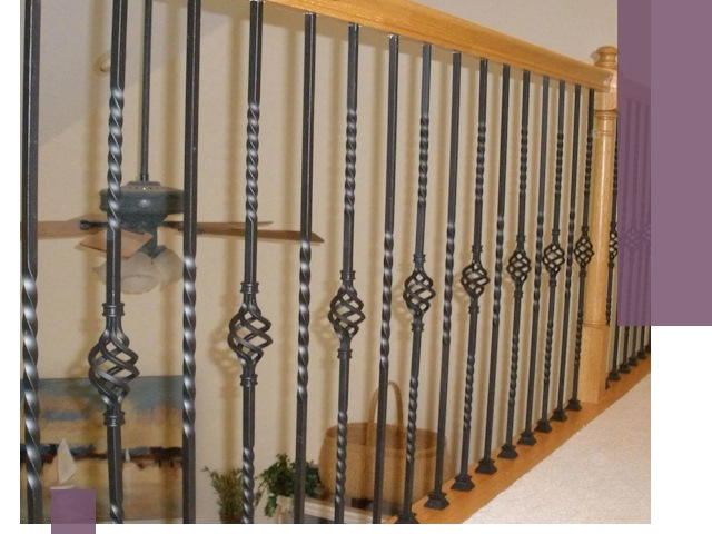 Изготовление и монтаж кованных перил в Чебоксарах под ключ