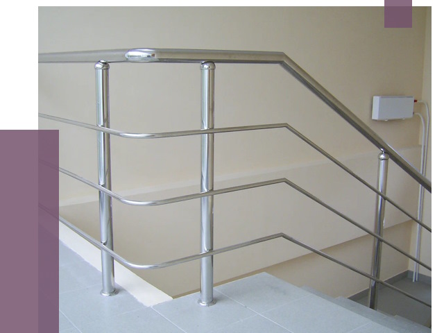 Алюминиевые перила в Чебоксарах от 6376 руб. под ключ | ПРОЛЁТ-Чбк