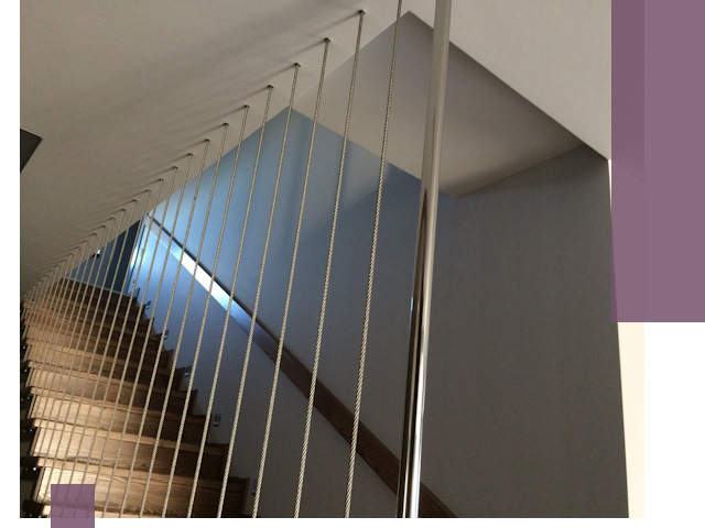 Тросовые перила под ключ в Чебоксарах — производство и монтаж