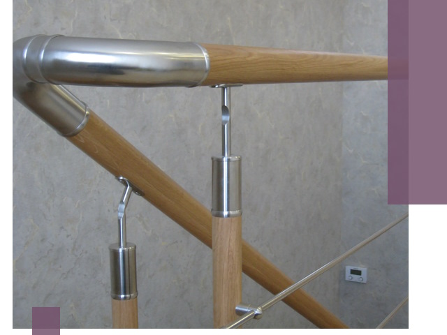 Комбинированные перила на заказ в Чебоксарах — монтаж и производство