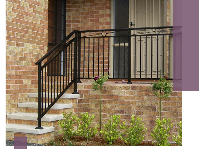 Уличные перила из металла под ключ в Чебоксарах