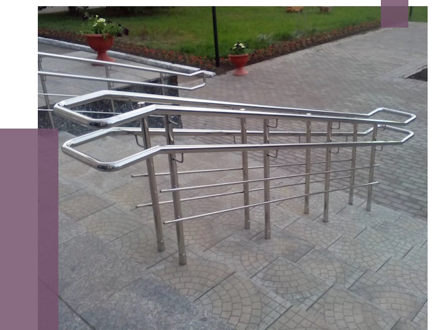 Перила для инвалидов в Чебоксарах от 7631 руб. под ключ | ПРОЛЁТ-Чбк