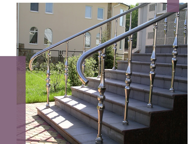 Перила для крыльца в Чебоксарах от 10798 руб. — монтаж ПРОЛЁТ-Чбк