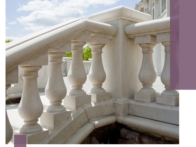 Балюстрады из металла и камня под ключ в Чебоксарах