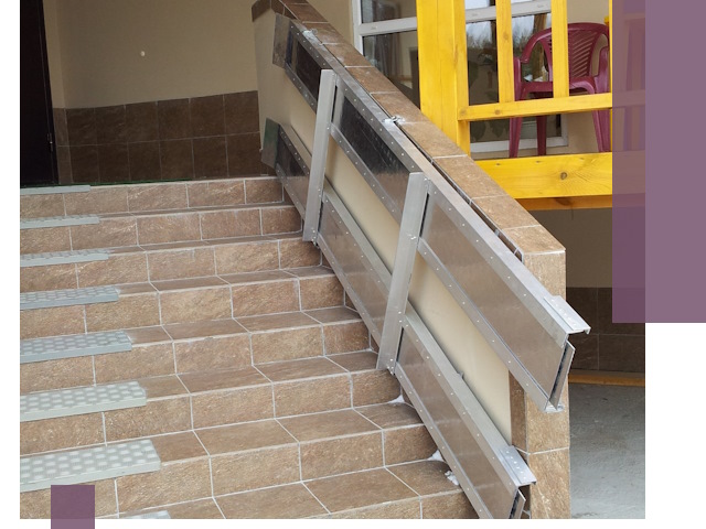 Откидные пандусы под ключ в Чебоксарах — монтаж и демонтаж