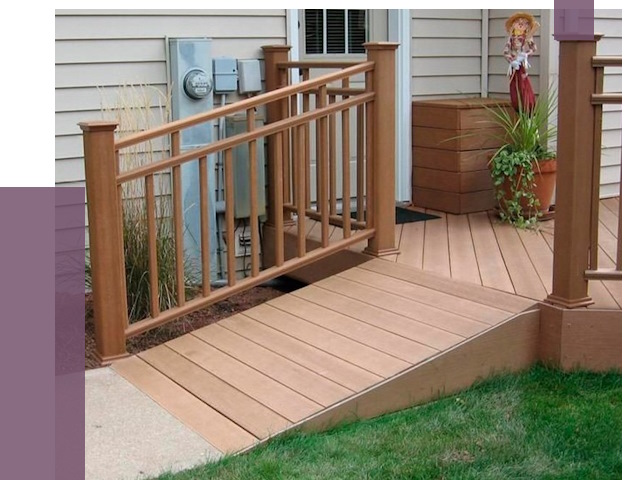 Пандус на крыльцо в Чебоксарах под ключ от 7816 руб.