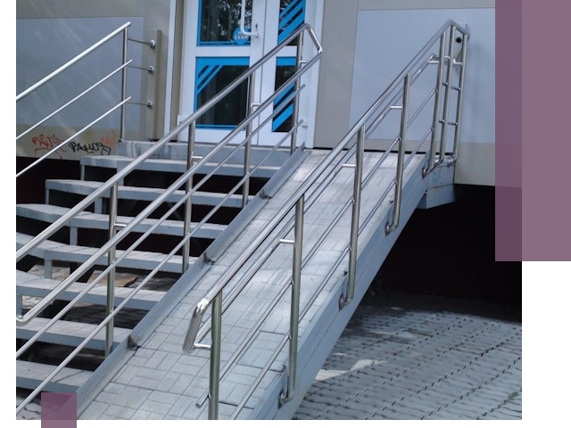 Пандус на крыльцо под ключ в Чебоксарах: монтаж и изготовление