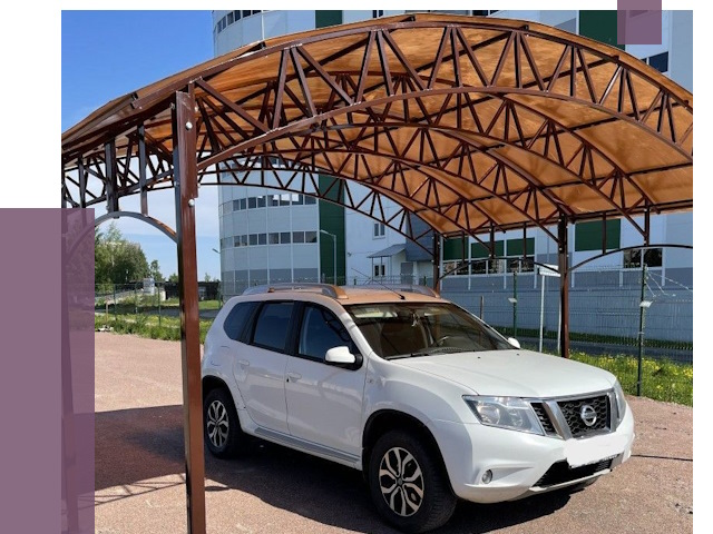 Недорогие навесы в Чебоксарах от 43193 руб. | ПРОЛЁТ-Чбк