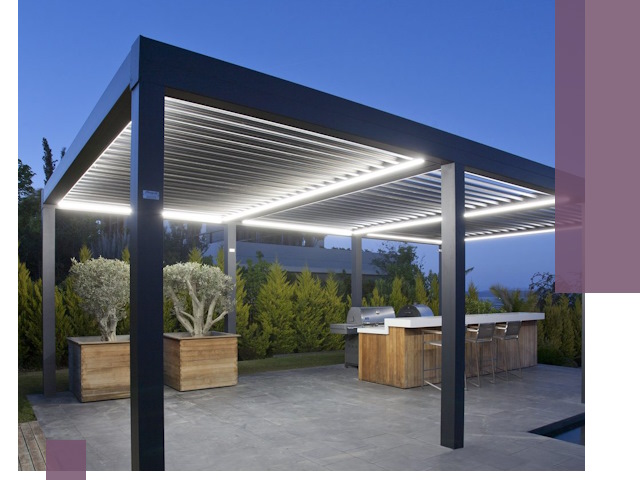 Навесы отдельно стоящие под ключ в Чебоксарах из металла и поликарбоната