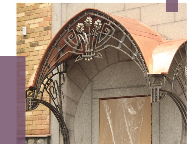 Арочные козырьки в Чебоксарах от 14655 руб. 