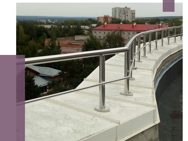 Парапеты и ограждения кровли в Чебоксарах от 4988 руб.