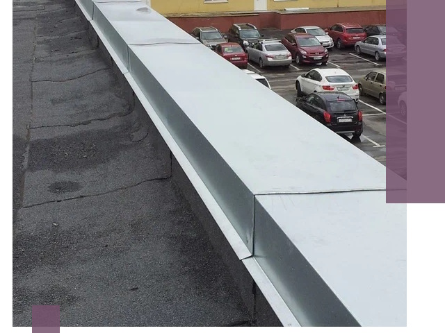 Изготовление парапетов из металла и нержавейки в Чебоксарах