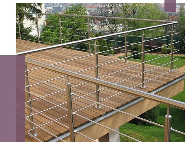 Алюминиевые парапеты в Чебоксарах под ключ от 7816 руб. 