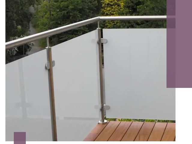 Алюминиевые парапеты для балконов и террас в Чебоксарах