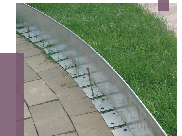 Металлические бордюры для тротуаров в Чебоксарах от 8741 руб.