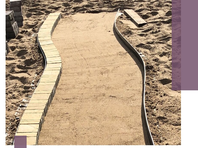 Металлические бордюры для тротуаров в Чебоксарах — прочные и долговечные