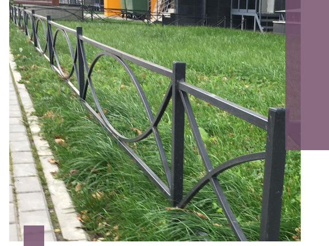 Газонные ограждения из металла в Чебоксарах — монтаж и продажа
