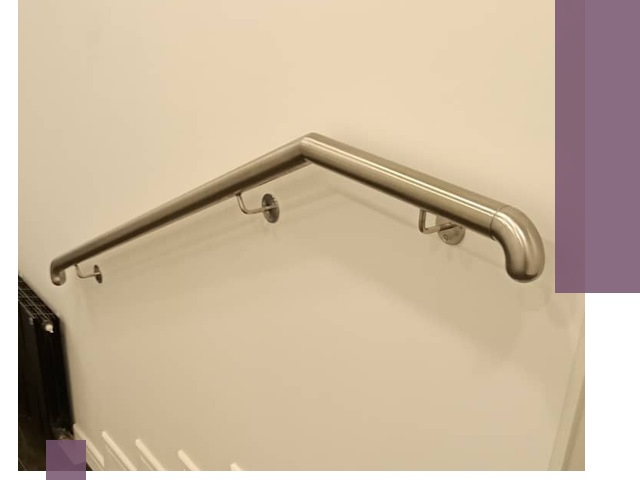 Изготовление пристенных поручней в Чебоксарах под ключ за сроки