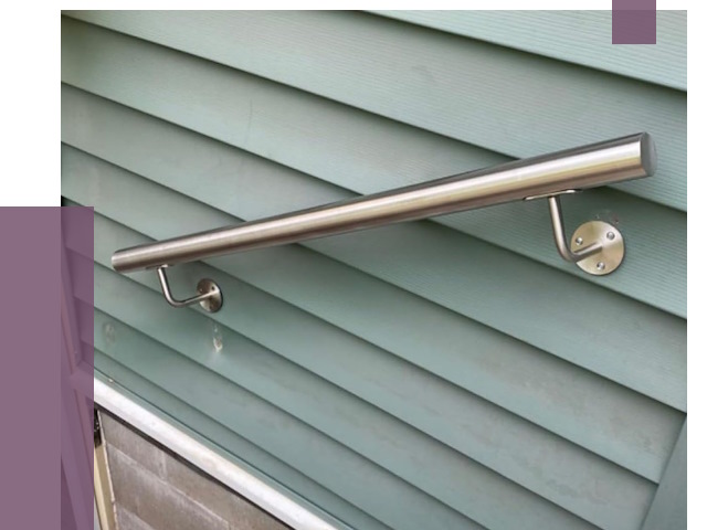 Поручни из нержавеющей стали в Чебоксарах от 7713 руб.  | ПРОЛЁТ-Чбк