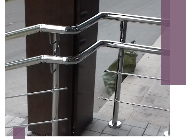 Монтаж поручней из нержавеющей стали в Чебоксарах качественно и быстро